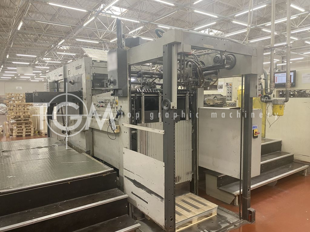 Automatic die cutter Bobst SP 102 E ref 2754